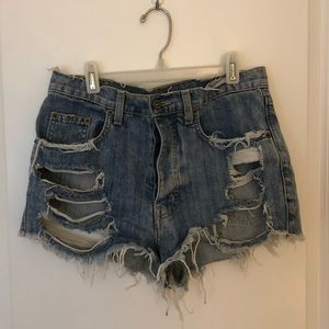 Carmar denim shorts